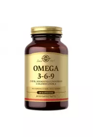 Solgar Omega 3-6-9 - suplement diety 60 kaps.