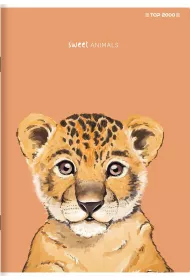 Top-2000 Zeszyt Sweet Animal A4 czysty 60 kartek