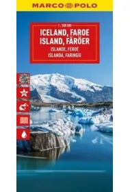 Islandia. Mapa drogowa w skali 1:500 000