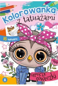 Malowanka A5 Kolorowanka z tatua�ami. Urocze s�weczki SKRZAT 075472