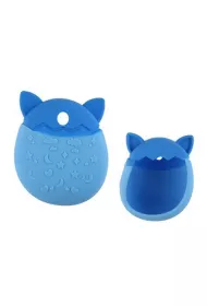 LeanToys Etui case na Tamagotchi silikonowy niebieski