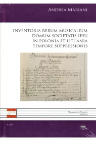 Inventoria Rerum Musicalium Domum Societatis..