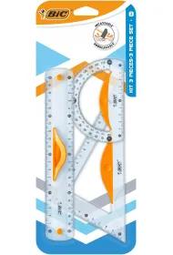 Linijka Tracing Ruler mix 3szt