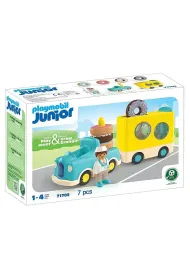 Playmobil Junior Szalony Donut Truck z funkcj� uk�adania i sortowania 71702