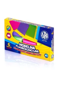 Astra Modelina fluorescencyjna 6 szt.