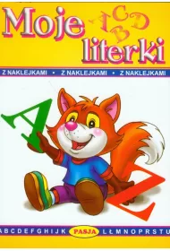 Moje literki z naklejkami