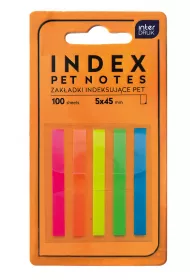 Interdruk Zak�adki indeksuj�ce paski Pet Neon 45mm
