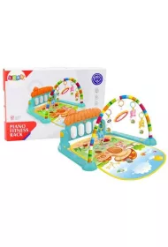 Mata gimnastyczna pianinko edukacyjne dwiki Leantoys