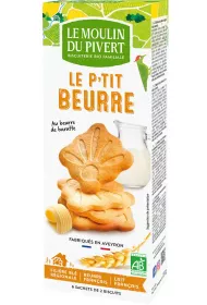 Le Moulin Du Pivert Herbatniki le p`tit beurre 155 g Bio
