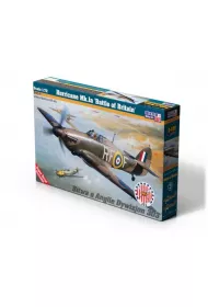 Model samolotu do sklejania Hurricane Mk.Ia Battle of Britain 1:72 + farby, klej SD-180 Olymp Aircraft