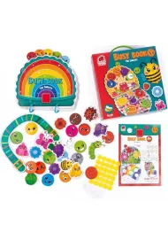 Busy book. Gra edukacyjna z rzepami. Smileys Roter Kafer