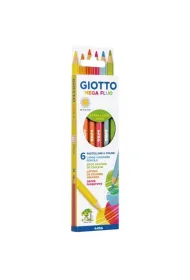 Kredki Mega Fluo 6 kolor�w GIOTTO