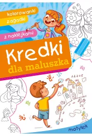 Kredki dla maluszka. Motylek