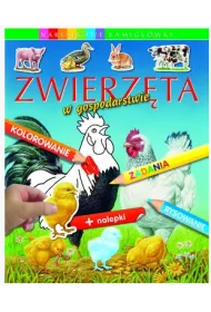Naklejkowe �amig��wki. Zwierz�ta w gospodarstwie