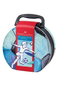 Faber-Castell Flamastry connector walizka football 33 szt.