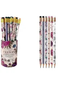 Interdruk O��wek grafitowy z gumk� TRENDS