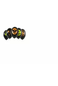 Arpex Balon dekoracyjny Party Time Halloween Neon 5 szt.