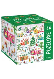 Puzzle Puzzlove CzuCzu 150 el. Zimowe spotkania Bright Junior Media