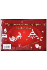 Cormoran Wycinanka samoprzylepna A4 brokatowa Motywy �wi�teczne