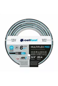 Cellfast W ogrodowy multiflex pro ats2 3/4" 20 m