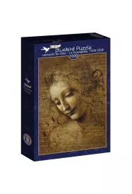 Puzzle 1000 el. La Scapigliata, Leonardo da Vinci,1508 Bluebird Puzzle