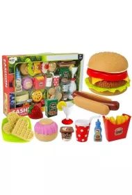 Zestaw hamburger LeanToys