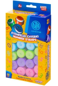 Stempelki zapachowe Cyferki 26 szt. Astra