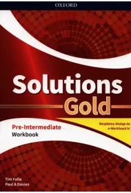 Solutions Gold. Pre-Intermediate. Workbook z kodem dost�pu do wersji cyfrowej (e-Workbook)