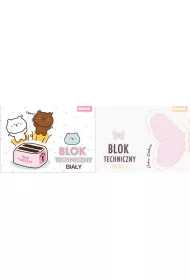 Beniamin Blok techniczny A4/10K bia�y No name-dziewcz mix