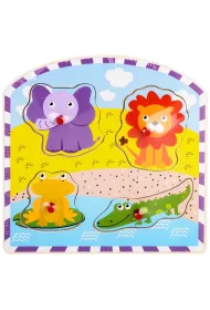 Puzzle Uk�adanka drewniana Safari 2 Daffi