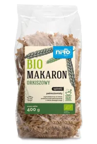 Niro Makaron orkiszowy pe�noziarnisty spirelli 400 g Bio