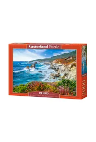 Puzzle 2000 el. Big Sur Coastline California USA Castorland