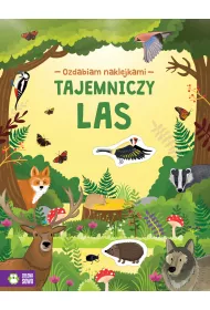 Ozdabiam naklejkami. Tajemniczy las