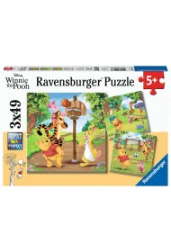 Puzzle 3x49 Winnie the Pooh Ravensburger