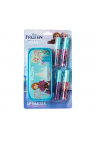 Zestaw kosmetykw do makijau dla dzieci Kraina Lodu Lip Smacker Gloss & Pouch Set Markwins