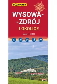 Mapa - Wysowa-Zdr�j i okolice 1:35 000