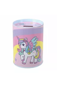 Skarbonka metalowa okrga Unicorn Jednoroec STARPAK 536708