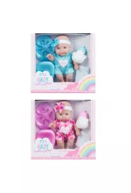 Lalka 25 cm bobas + akcesoria Mega Creative