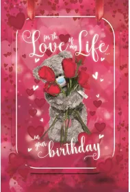 Carte Blanche Karnet holograficzny 3D For the love of my life