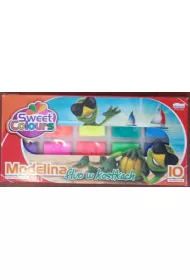 Koma-Plast Modelina w kostkach fluo 10 szt.