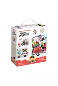 Puzzle progresywne Pojazdy w akcji Bright Junior Media