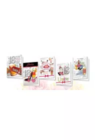 Top Graphic Karnet B6 z nalepkami 18stka mix 10 szt.