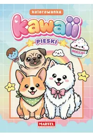 Kawaii. Pieski z naklejkami