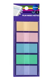 Panta Plast Zak�adki indeksuj�ce foliowe 5 pastelowych kolor�w