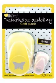 Dalprint Dziurkacz ozdobny motyl 2 3,7cm