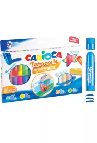 Carioca Farby w sztyfcie 24 kolory