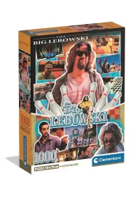 Puzzle 1000 element�w. Compact. Cult Movies The Big Lebowsky Clementoni