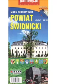 Mapa - powiat �widnicki 1:55 000