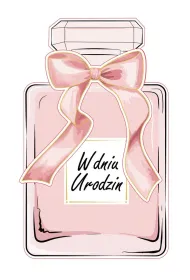Armin Style Karnet GM wycinany Urodziny damskie, perfum GM-971
