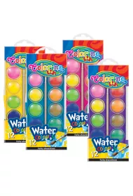 Patio Farby akwarelowe Colorino Kids du�a pastylka 12 kolor�w